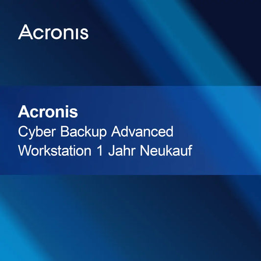 Acronis Copia de Seguridad Cibernética Avanzada para Estación de Trabajo