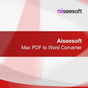 Aiseesoft Mac PDF ke Word Converter