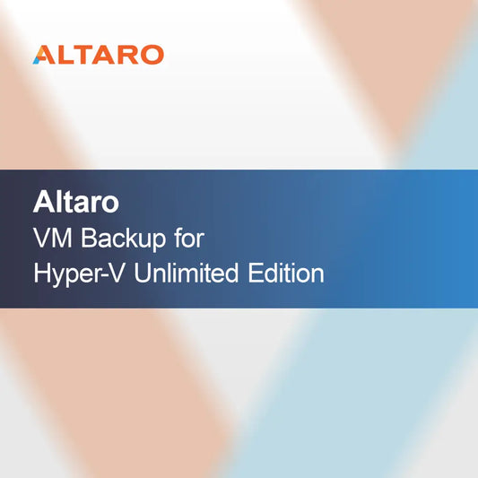 Altaro VM Backup pro Hyper-V Neomezená edice