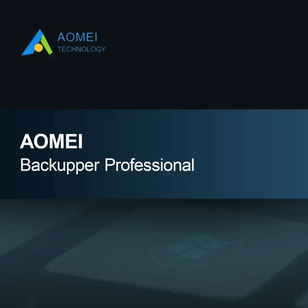 AOMEI Backupper Professionell