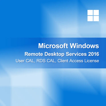 Licença de Acesso de Cliente (CAL) para Usuário do Microsoft Windows Remote Desktop Services 2016, RDS CAL