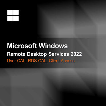 Microsoft Windows Remote Desktop Services 2022, Gebruiker CAL, RDS CAL, Client Access License