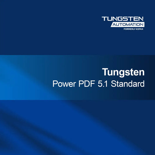 Tungsten Power PDF 5.1 Standart