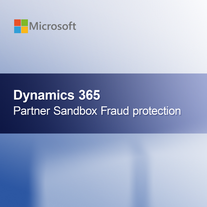 Προστασία κατά της απάτης στο Dynamics 365 Partner Sandbox