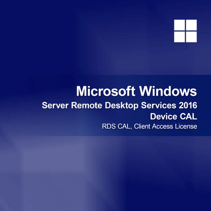 Microsoft Windows Server Remote Desktop Services 2016 Device CAL, RDS CAL, лиценз за клиентски достъп