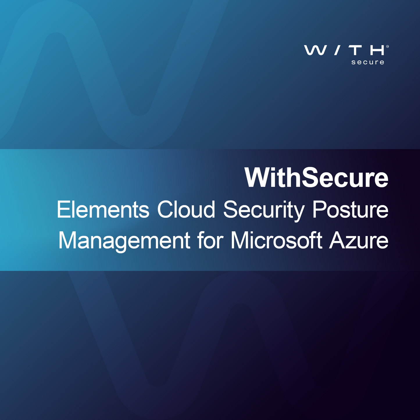 WithSecure Elements Cloud Security Posture Management за Microsoft Azure